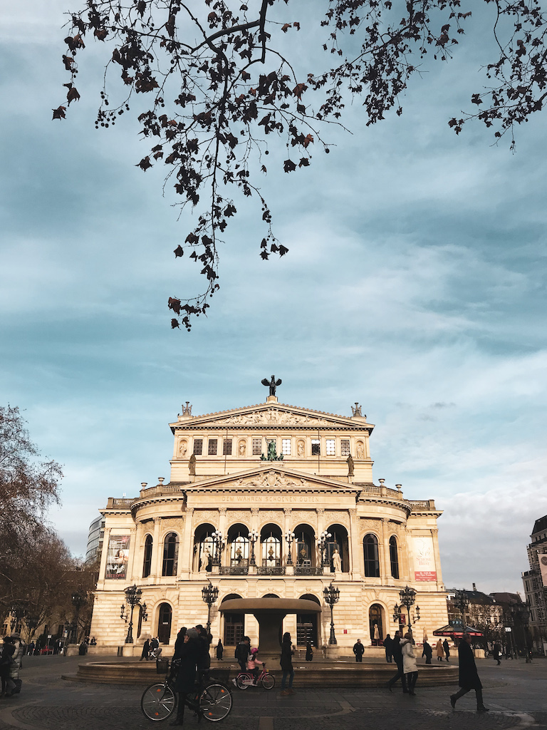 Alte Oper in Frankfurt am Main, Germany. Photo by @twsbanter