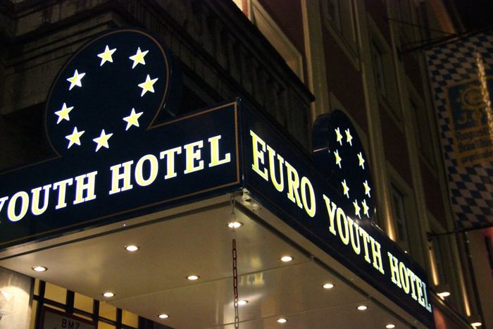 Euro-Ostello della gioventù-ingresso-dettaglio