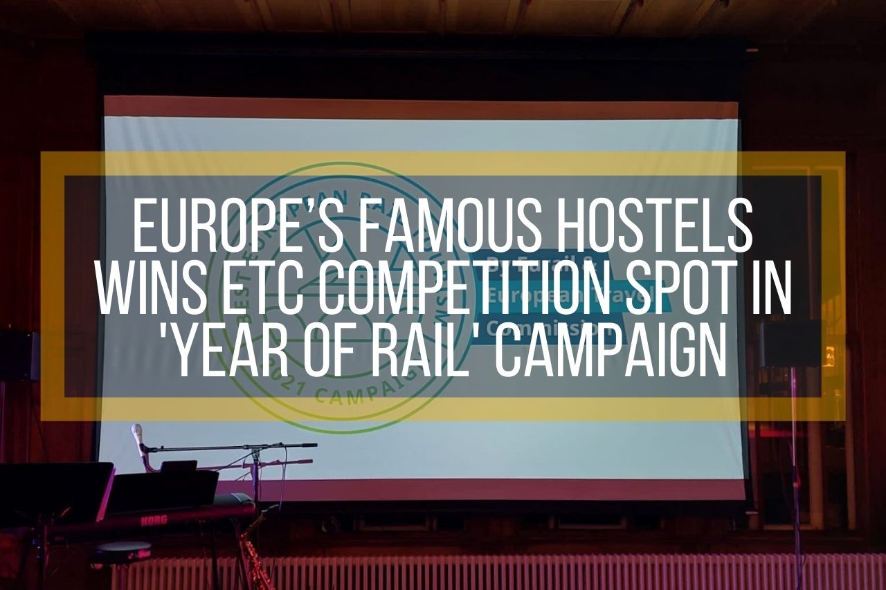 Europe’s Famous Hostels wins European Travel Commission competition spot in 'Year of Rail' campaign