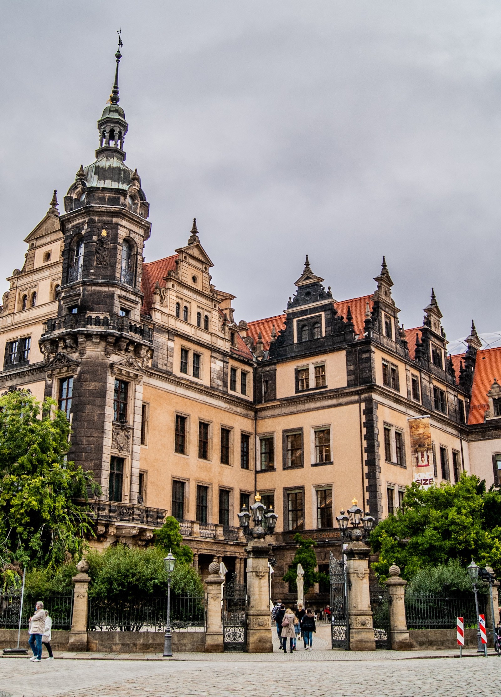 Residenzschloss in Dresden, across from Zwinger. Photo by @conjulia
