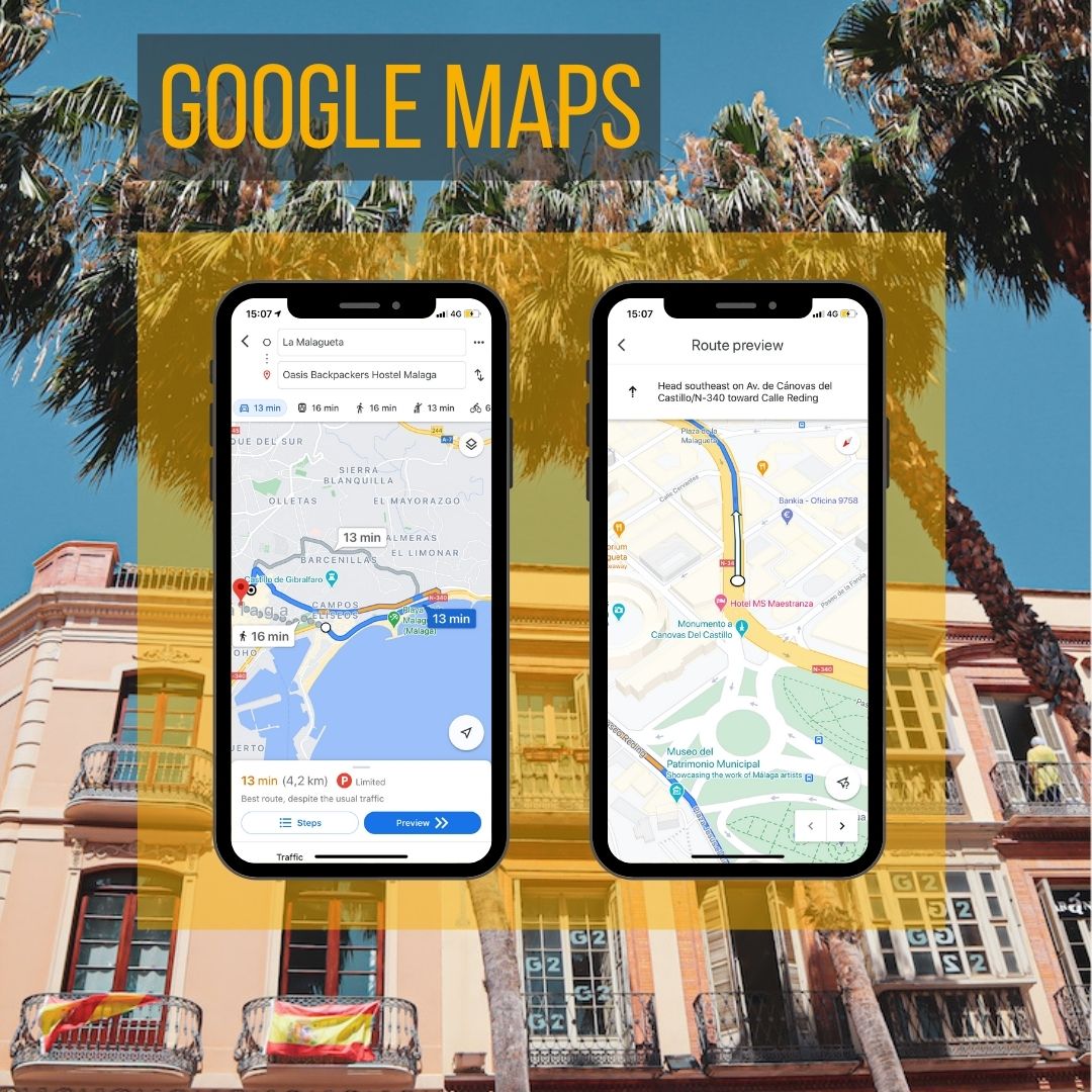Google Maps - Top 12 Travel Apps