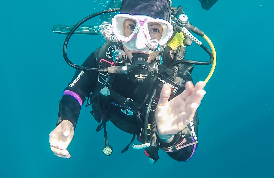 Try your hand at scuba diving in Nice