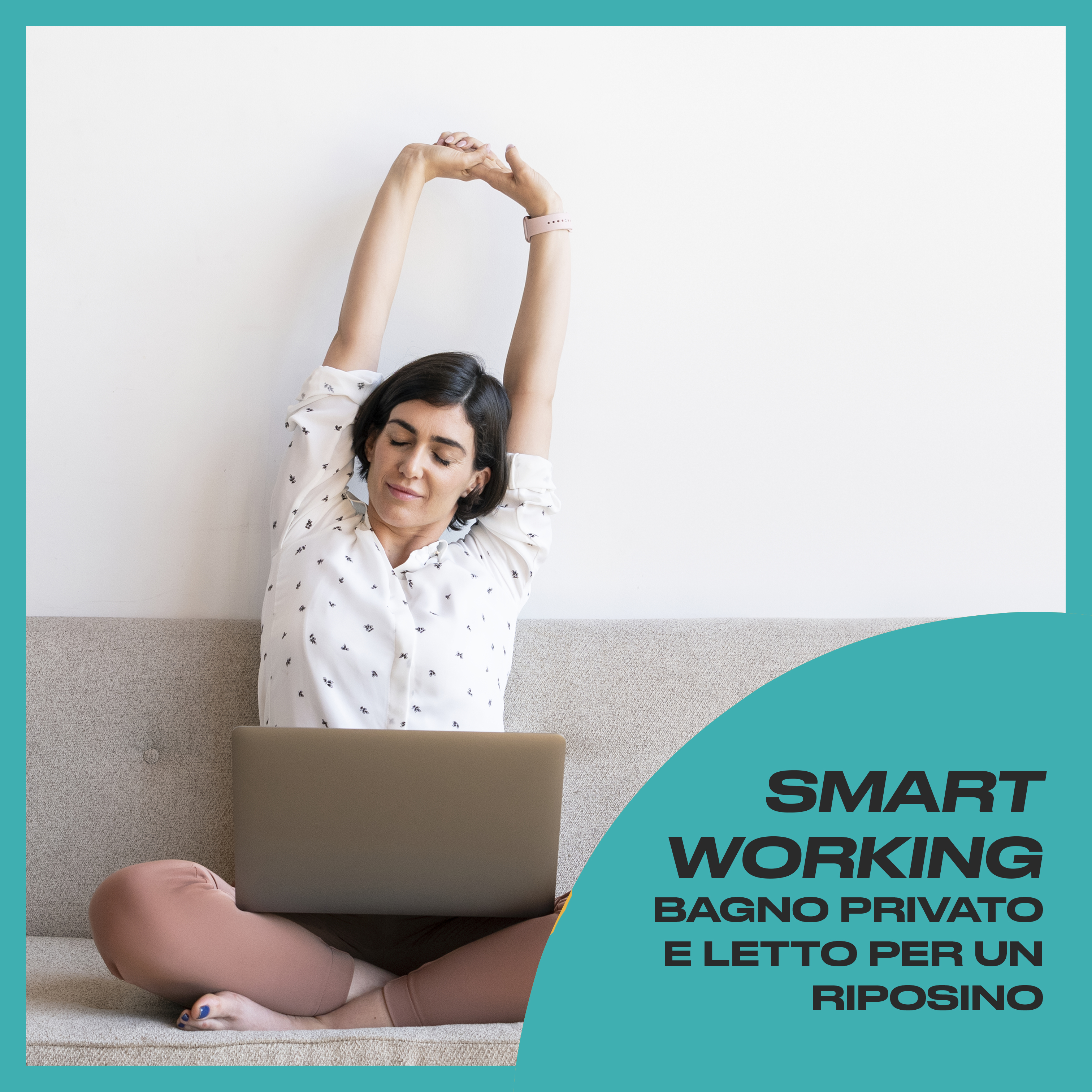 Smart Working for digital nomads, students, and home office professionals at Bello Comodo