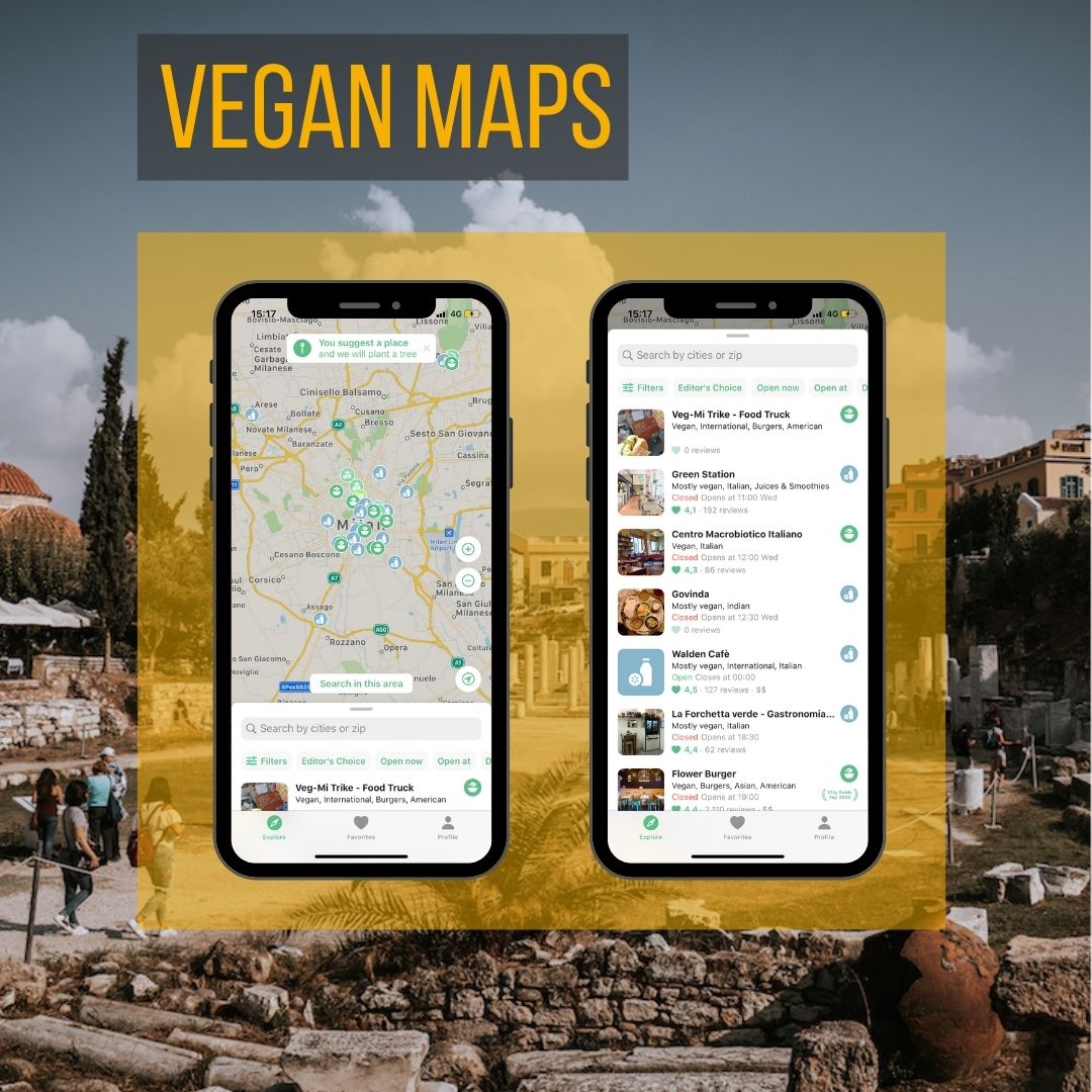 Vegan Maps - Top 12 Travel Apps