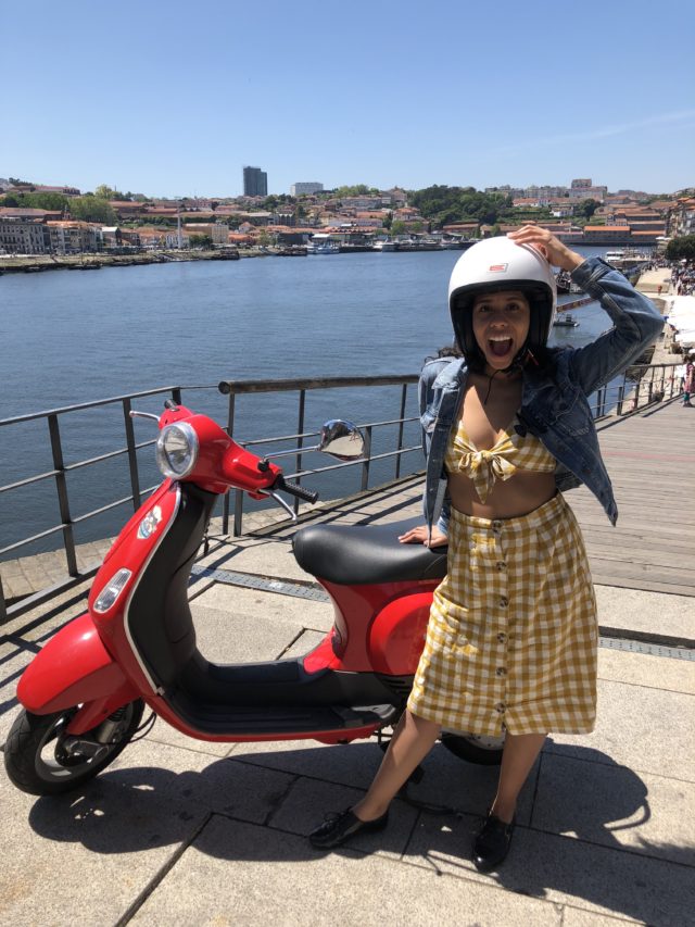 Riding in Porto