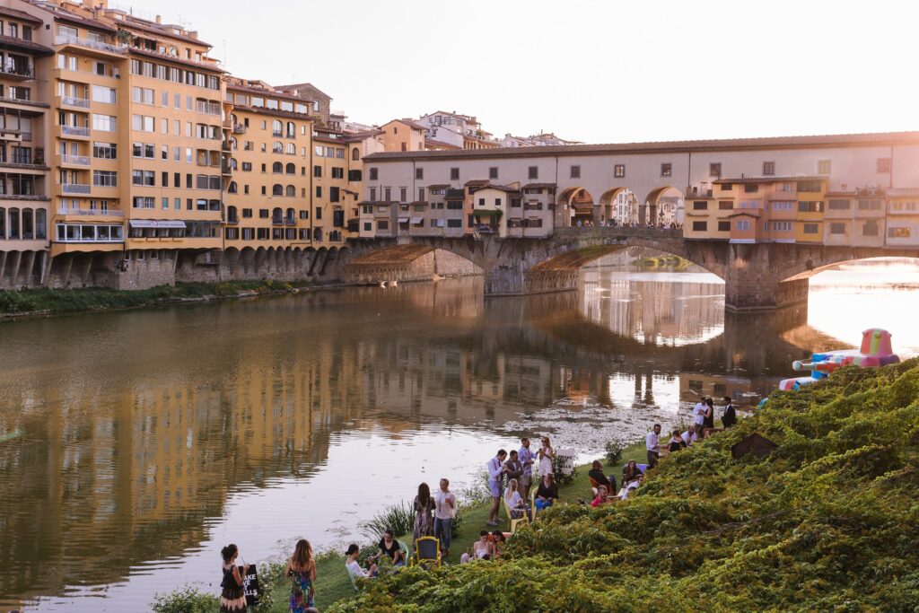 Walking tour through Florence: Ponte Vecchio