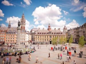Lille tour of Grand Place
